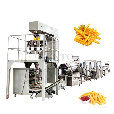 Przemysłowa linia produkcyjna frytek